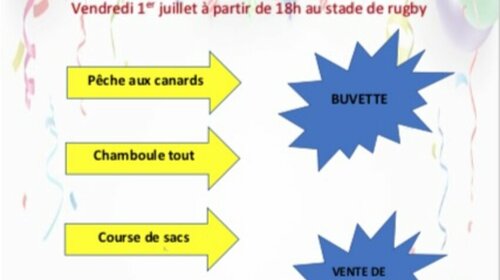 Kermesse de l'école Camille Fleury