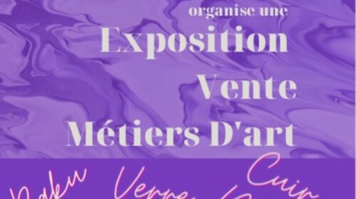 Exposition vente Métiers d'Art
