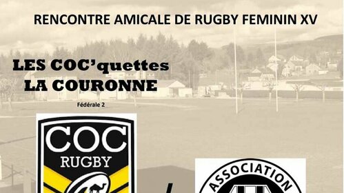 Rencontre amicale de rugby féminin XV