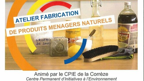 Atelier de Fabrication de produits ménagers naturels