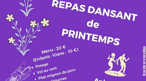 Repas dansant du printemps
