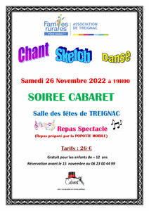 Soirée cabaret